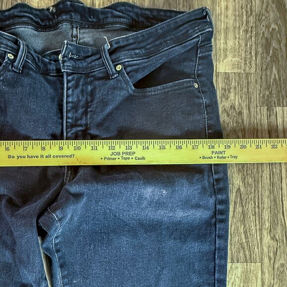 Levi’s 541 Athletic Fit Jeans W34 L32 Stretch Dark Wash Denim Made in Pakistan - Picture 8 of 8